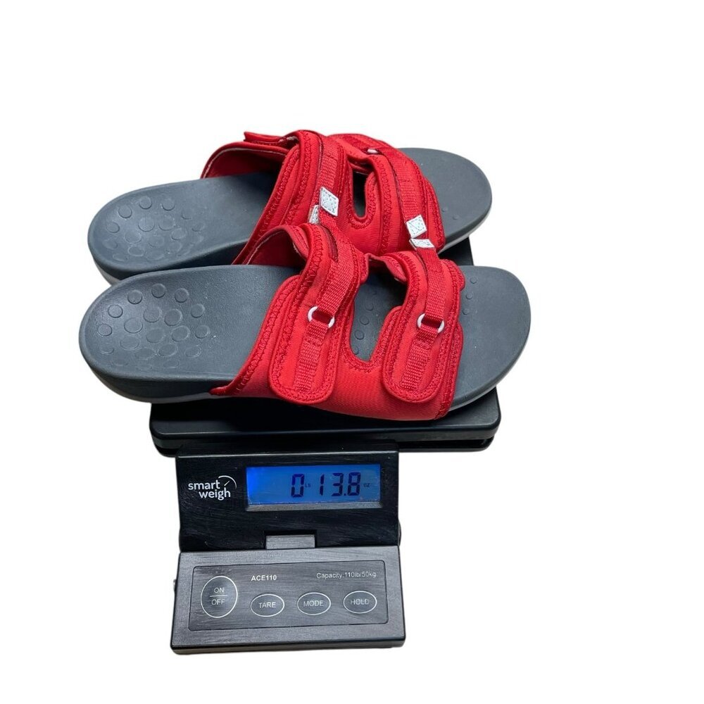 Vionic Red Sarah Sandals Loop And Hook 2 Strap Wo… - image 8